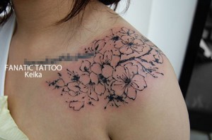 Cherryblossom Tattoo 桜のタトゥー/Keika_FanaticTattoo