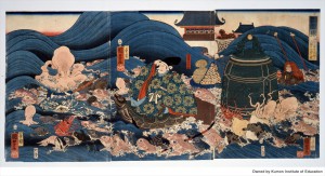 竜宮城 田原藤太秀郷に三種の土産を贈/東京都港区の女性彫師 恵華・プライベートタトゥースタジオ墨篝