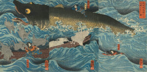 讃岐院眷属をして為朝をすくふ図/東京都港区の女性彫師 恵華・プライベートタトゥースタジオ墨篝