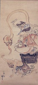 舌切り雀図/東京都港区の女性彫師 恵華・プライベートタトゥースタジオ墨篝