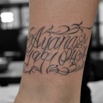 レターのタトゥー – Letter Tattoo