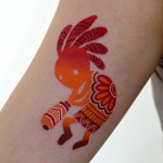 ココペリのトライバルタトゥー -Kokopelli Tribal Tattoo