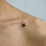 星のワンポイントタトゥー – Star Small Tattoo