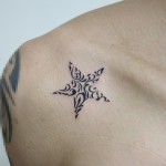 星のトライバルタトゥー – Star,Tribal Tattoo
