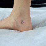 星のワンポイントタトゥー – Star,Small Tattoo