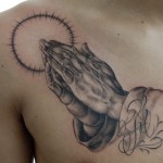 プレイハンドのタトゥー – Praying hands Tattoo