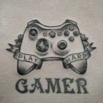 ゲームコントローラーのタトゥー – Xbox,controller Tattoo