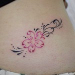 桜のトライバルタトゥー – Cherryblossom,Tribal Tattoo