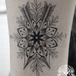 矢とコンパスのタトゥー – Arrow,compass Tattoo