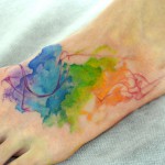 水彩タトゥー – Watercolor Tattoo