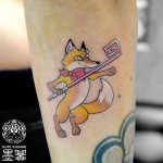 狐のタトゥー – Fox Tattoo