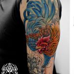 鶏の刺青 – Red junglefowl Tattoo